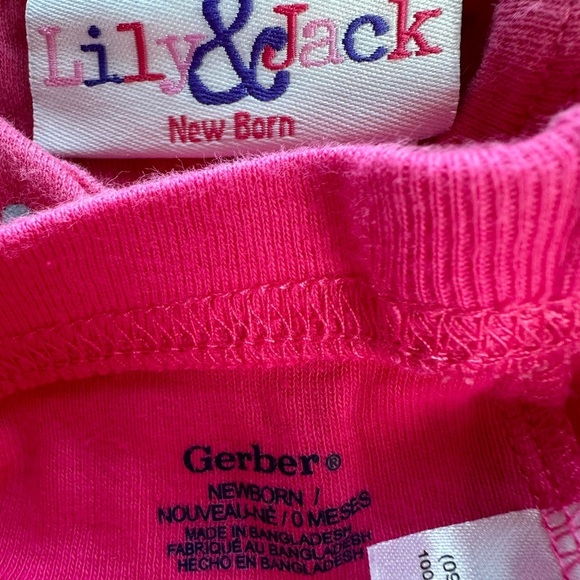 Newborn Baby Girls Clothing Bundle - Sleepers, Bodysuits, Leggings - Picture 9 of 9